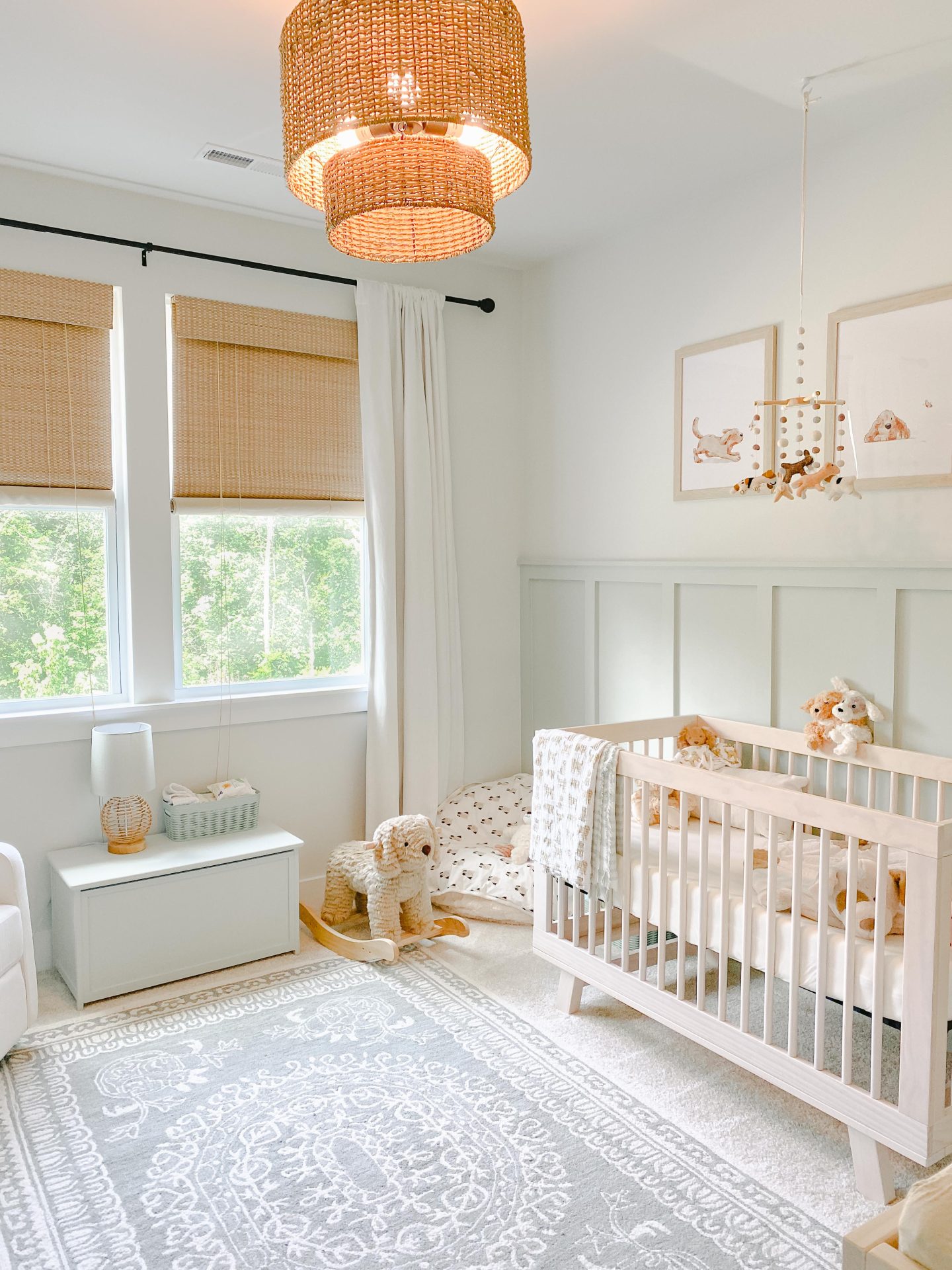 Pet Themed Nursery | Cozy Impartial Colours