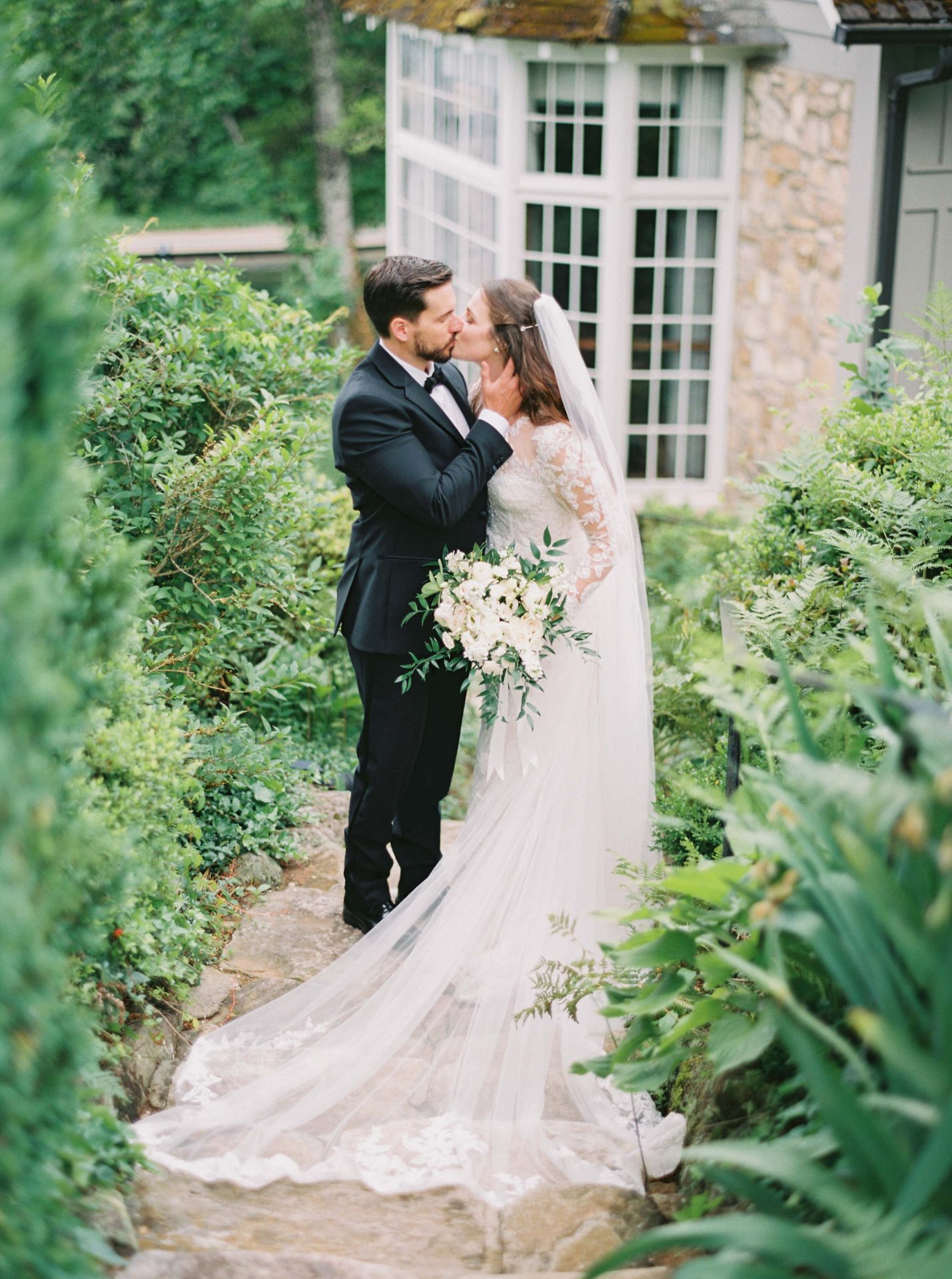 Our Wedding ceremony at The Greystone Inn, Lake Toxaway NC